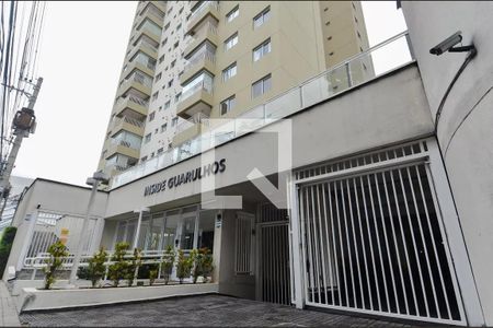 Apartamento à venda com 117m², 2 quartos e 2 vagasFachada e portaria