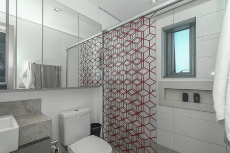 Apartamento para alugar com 49m², 1 quarto e 1 vagaBanheiro da Suíte