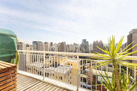 Sacada de apartamento para alugar com 1 quarto, 55m² em Moema, São Paulo