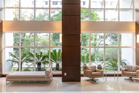 Apartamento para alugar com 55m², 1 quarto e 1 vagaÁrea comum - Hall de entrada