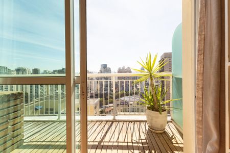 Sacada de apartamento para alugar com 1 quarto, 55m² em Moema, São Paulo