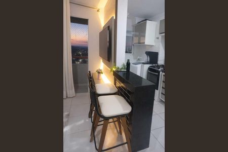 Sala de apartamento para alugar com 2 quartos, 47m² em Vila Branca, Jacareí