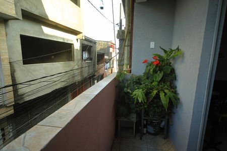 Varanda da Suíte 1  de casa à venda com 3 quartos, 65m² em Ferrazópolis, São Bernardo do Campo