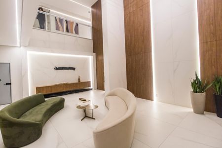 Apartamento à venda com 120m², 3 quartos e 2 vagasHall social