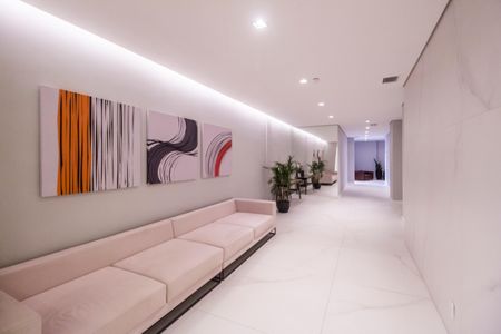 Apartamento à venda com 120m², 3 quartos e 2 vagasHall social