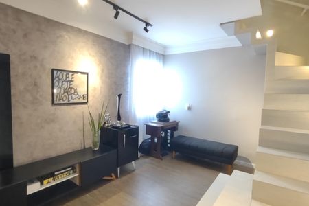 Sala de Estar de apartamento à venda com 3 quartos, 150m² em Nova Gerti, São Caetano do Sul