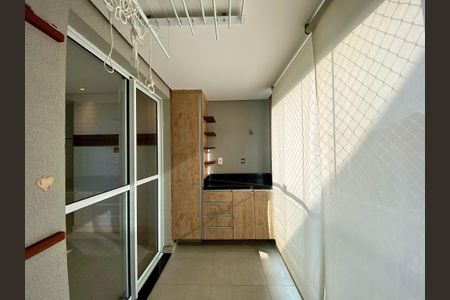 Varanda da Sala de apartamento à venda com 2 quartos, 48m² em Carandiru, São Paulo