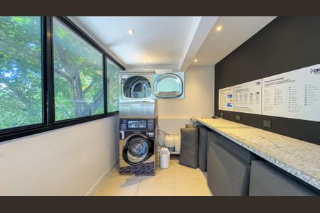 Studio à venda com 27m², 1 quarto e sem vagaLavanderia