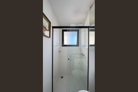 Banheiro de kitnet/studio à venda com 1 quarto, 26m² em Campo Belo, São Paulo