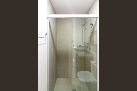Studio para alugar com 28m², 1 quarto e sem vaga Studio para alugar com 28m², 1 quarto e sem vagaBanheiro