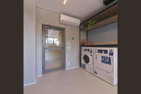 Studio para alugar com 28m², 1 quarto e sem vaga Studio para alugar com 28m², 1 quarto e sem vagaLavanderia
