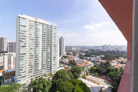 Varanda de kitnet/studio à venda com 1 quarto, 28m² em Santo Amaro, São Paulo
