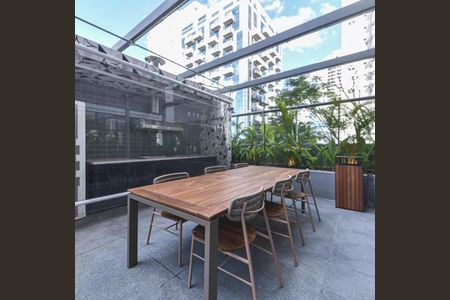 Studio para alugar com 28m², 1 quarto e sem vaga Studio para alugar com 28m², 1 quarto e sem vagaChurrasqueira
