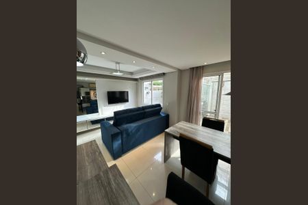 Sala de casa de condomínio para alugar com 3 quartos, 155m² em Estância Velha, Canoas