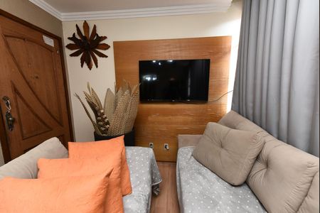 Sala de apartamento à venda com 3 quartos, 86m² em Novo Riacho, Contagem