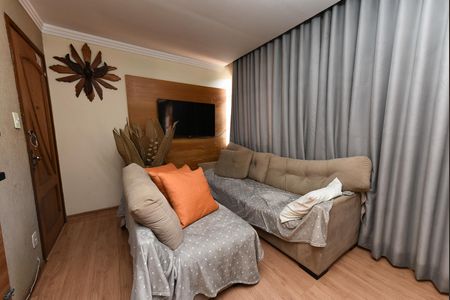 Sala de apartamento à venda com 3 quartos, 86m² em Novo Riacho, Contagem