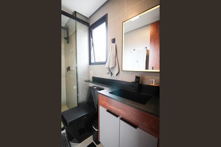 Studio para alugar com 25m², 1 quarto e 1 vaga Studio para alugar com 25m², 1 quarto e 1 vagaBanheiro