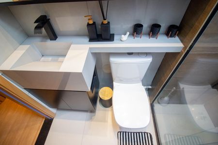 Apartamento para alugar com 42m², 2 quartos e 1 vaga Apartamento para alugar com 42m², 2 quartos e 1 vagaBanheiro Social