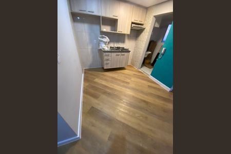 Cozinha de apartamento para alugar com 1 quarto, 48m² em Jardim do Lago, Jundiaí