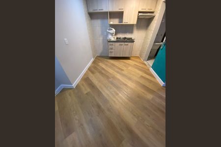 Cozinha de apartamento para alugar com 1 quarto, 48m² em Jardim do Lago, Jundiaí