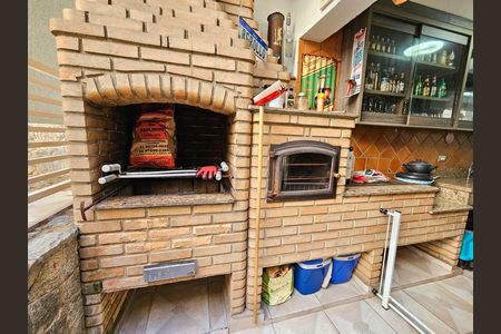Área de Serviço e Churrasqueira de casa à venda com 3 quartos, 347m² em Campestre, Santo André