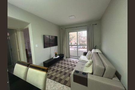 Sala de apartamento à venda com 2 quartos, 54m² em Vila Francisco Matarazzo, Santo André