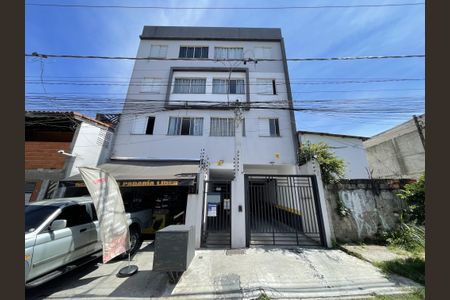 Studio para alugar com 39m², 1 quarto e 1 vagaFachada+Placa 