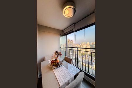 Varanda de kitnet/studio para alugar com 1 quarto, 32m² em Belenzinho, São Paulo