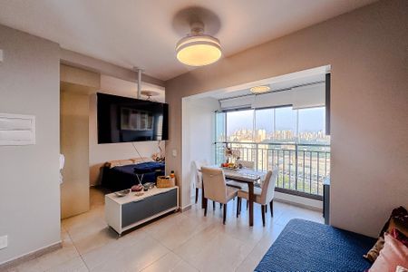 Sala/Cozinha de kitnet/studio para alugar com 1 quarto, 32m² em Belenzinho, São Paulo