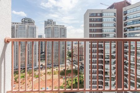 Studio para alugar com 27m², 1 quarto e sem vagaVaranda