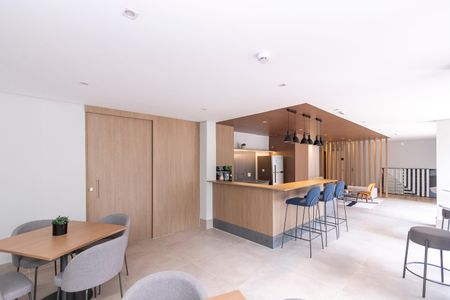 Studio para alugar com 27m², 1 quarto e sem vagaSalão de Festas