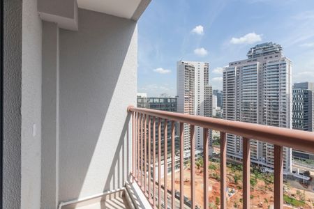 Studio para alugar com 27m², 1 quarto e sem vagaVaranda