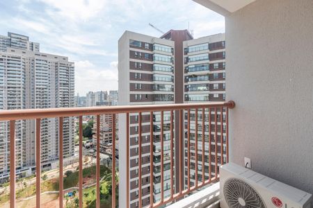 Studio para alugar com 27m², 1 quarto e sem vagaVaranda