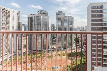 Studio para alugar com 27m², 1 quarto e sem vagaVaranda