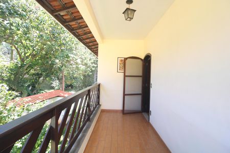 Varanda da suíte 1 de casa à venda com 3 quartos, 212m² em Parque do Castelo, São Paulo