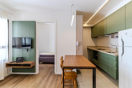 Sala de apartamento para alugar com 2 quartos, 35m² em Campos Elíseos, São Paulo