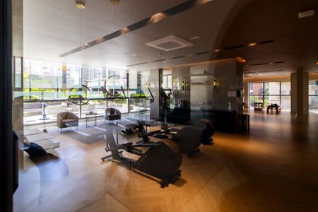 Studio para alugar com 27m², 0 quarto e sem vaga Studio para alugar com 27m², 0 quarto e sem vagaAcademia