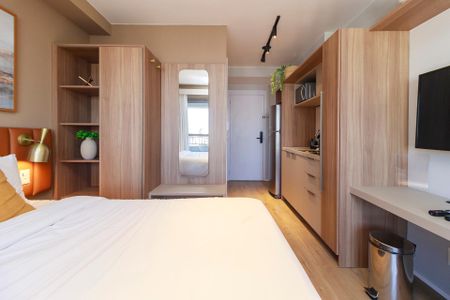Studio para alugar com 27m², 0 quarto e sem vaga Studio para alugar com 27m², 0 quarto e sem vagaStudio