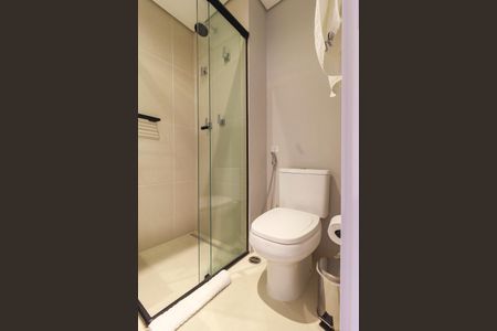 Studio para alugar com 27m², 0 quarto e sem vaga Studio para alugar com 27m², 0 quarto e sem vagaBanheiro