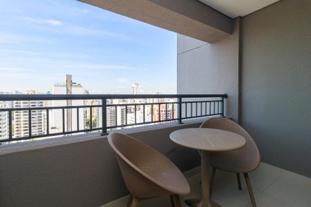 Studio para alugar com 27m², 0 quarto e sem vaga Studio para alugar com 27m², 0 quarto e sem vagaStudio - Varanda