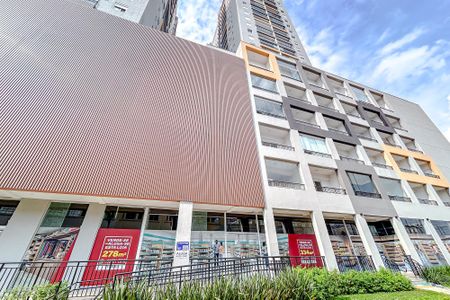 Apartamento para alugar com 26m², 1 quarto e sem vagaFachada com Plaquinha