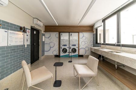 Apartamento para alugar com 35m², 2 quartos e sem vagaLavanderia