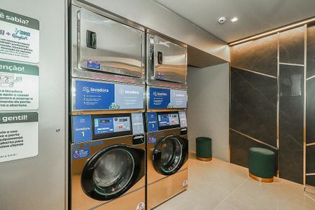 Studio para alugar com 27m², 0 quarto e 1 vagaLavanderia
