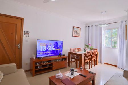 Sala de apartamento à venda com 3 quartos, 78m² em Vila Claudia, São Paulo