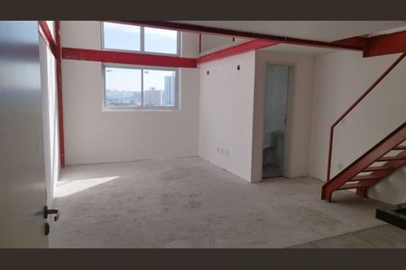Sala de apartamento à venda com 1 quarto, 52m² em Santa Terezinha, Santo André