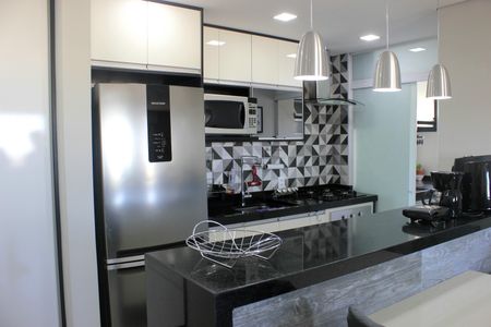 Apartamento à venda com 59m², 2 quartos e 1 vagaCozinha 