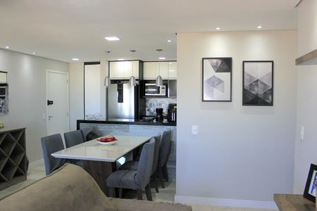 Sala  de apartamento à venda com 2 quartos, 59m² em Jardim Imperador, Guarulhos