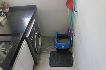 Apartamento à venda com 59m², 2 quartos e 1 vagaLavanderia 