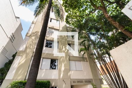 Apartamento para alugar com 36m², 1 quarto e 1 vagaFachada