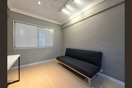 Sala de apartamento para alugar com 1 quarto, 36m² em Indianópolis, São Paulo